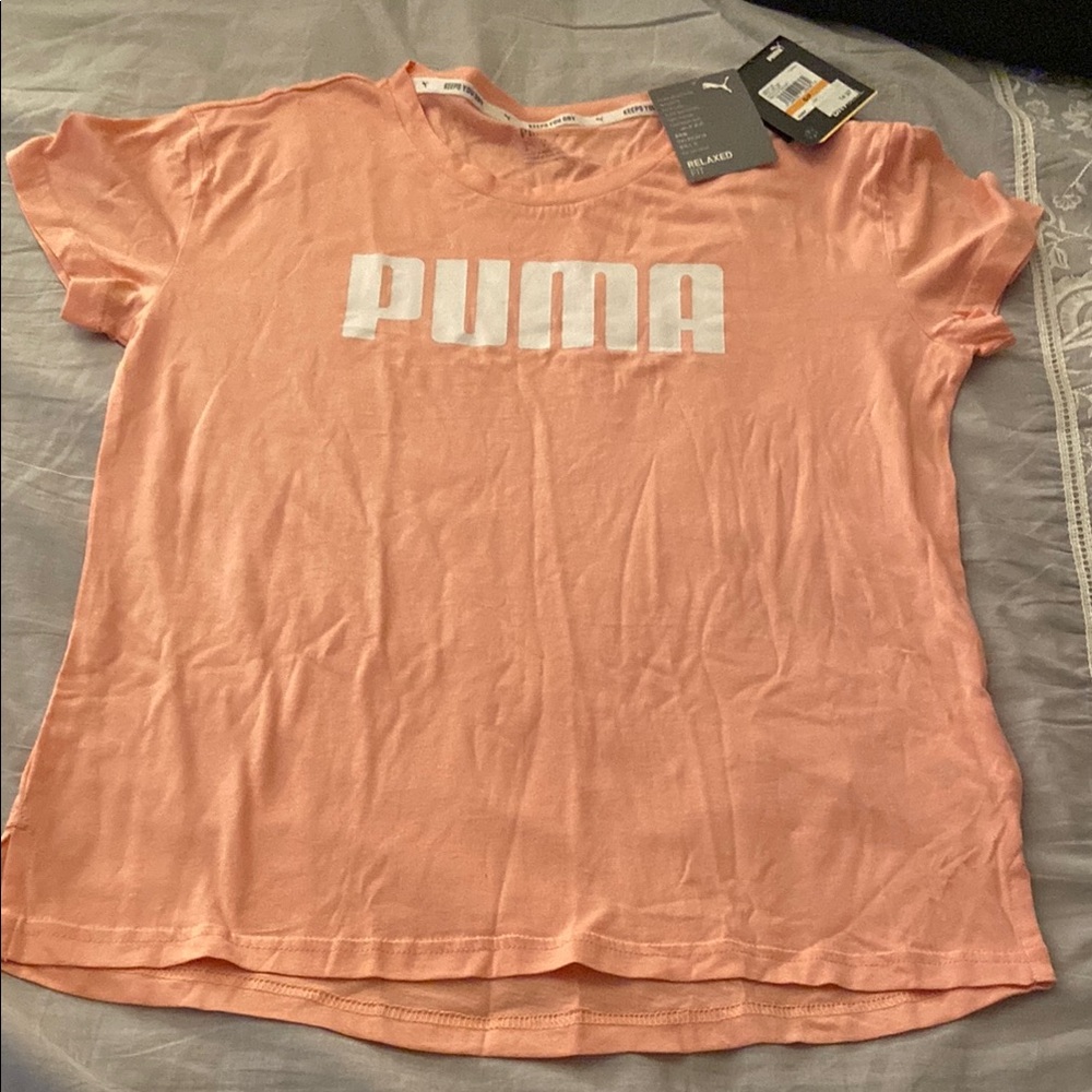PUMA Women's Pink T-Shirt